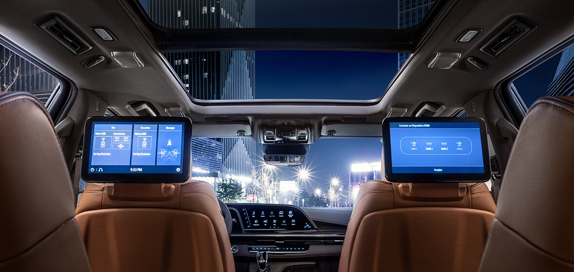 Tu  camioneta de lujo, Cadillac Escalade 2024, integra un quemacocos panorámico con control de inclinación