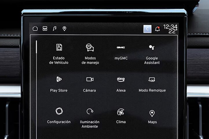 Google integrado en GMC Acadia 2026